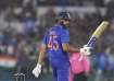 Rohit Sharma in action