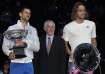 Djokovic with the trophy