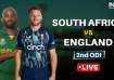 South Africa face England in 2nd ODI