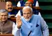 PM Narendra Modi while addressing the Parliament on