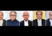 Newly appointed Supreme Court judges: (L-R) Rajasthan HC