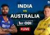 IND vs AUS, 1st ODI - Live Blog
