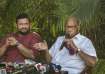 NCP Chief Sharad Pawar addresses the media with party
