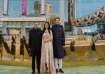 Ambani family at the launch event