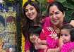 Shilpa Shetty with mom Sunanda Shetty