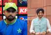 Babar Azam and Harbhajan Singh