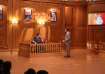 Union Minister Smriti Irani during Aap Ki Adalat.