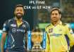 CSK vs GT IPL 2023 Final Head to head record