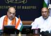 Amit Shah chairs high-level meeting in Manipur over