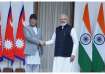Prime Minister Narendra Modi meets Nepal Prime Minister
