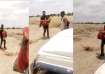 Woman forcibly lifts in arms for marriage rituals