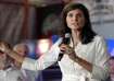 Republican presidential aspirant Nikki Haley