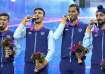 India men's squash team