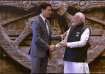 Prime Minister Narendra Modi with Canadian counterpart