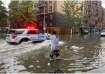 The heavy rains have wreaked havoc in New York