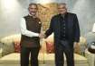 Sri Lankan Prime Minister, Ranil Wickremesinghe and EAM S