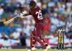 Nicholas Pooran during T20I vs England in January 2022