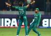 Shaheen Afridi and Babar Azam during the ICC T20 World Cup