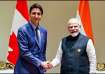 Prime Minister Narendra Modi with his Canadian counterpart