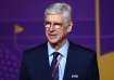 Arsene Wenger during the FIFA World Cup Qatar 2022 Final