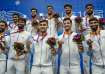 Indian men's badminton team won a Silver medal after losing