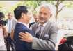 Jaishankar welcomed by Vietnamese Foreign Minister Bui