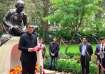 Chief Justice of India DY Chandrachud addressing Gandhi