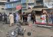 Aftermath of blast in Pakistan