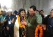 Uttarakhand Chief Minister Pushkar Singh Dhami greets