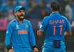 Virat Kohli and Mohammed Shami vs New Zealand on November 15