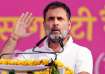 Congress leader Rahul Gandhi addresses a public meeting