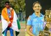Kashvee Gautam and Harmanpreet Kaur.