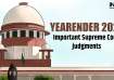 A look at top Supreme Court judgments in 2023.