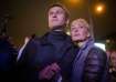 Yulia Navalnaya with her husband 