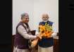 Rajiv Ranjan Singh meets pm modi, Delhi news, Former JDU president Rajiv Ranjan Singh meets PM Modi,