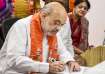 Union Home Minister and BJP candidate Amit Shah files his