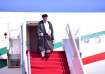 Iranian President Ebrahim Raisi arrives in Pakistan