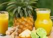 pineapple and ginger juice for gut cleansing