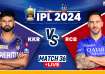 KKR vs RCB, IPL 2024 Live Score Kolkata, Sunday, April 21