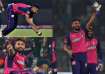 Avesh Khan grabbed a stunning catch off his own bowling and