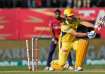 MS Dhoni was foxed by Harshal Patel with a slower one as he