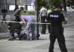 A person detained after he fired four shots at Slovak PM