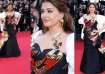 Aishwarya Rai Cannes 2024 black-golden gown