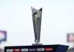 T20 World Cup trophy.