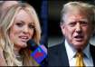 Adult film actor Stormy Daniels and former US President