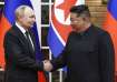 Russian President Vladimir Putin with North Korean supreme leader Kim Jong Un