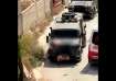 Israeli army straps Palestinian on military jeep during