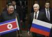 Russian President Vladimir Putin and North Korean leader