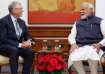 Philanthropist Bill Gates and Prime Minister Narendra Modi
