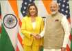 PM Narendra Modi meets former US House Speaker Nancy Pelosi in New Delhi